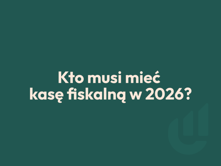 edk consulting obowiazek kasy fiskalnej 2026 zasady