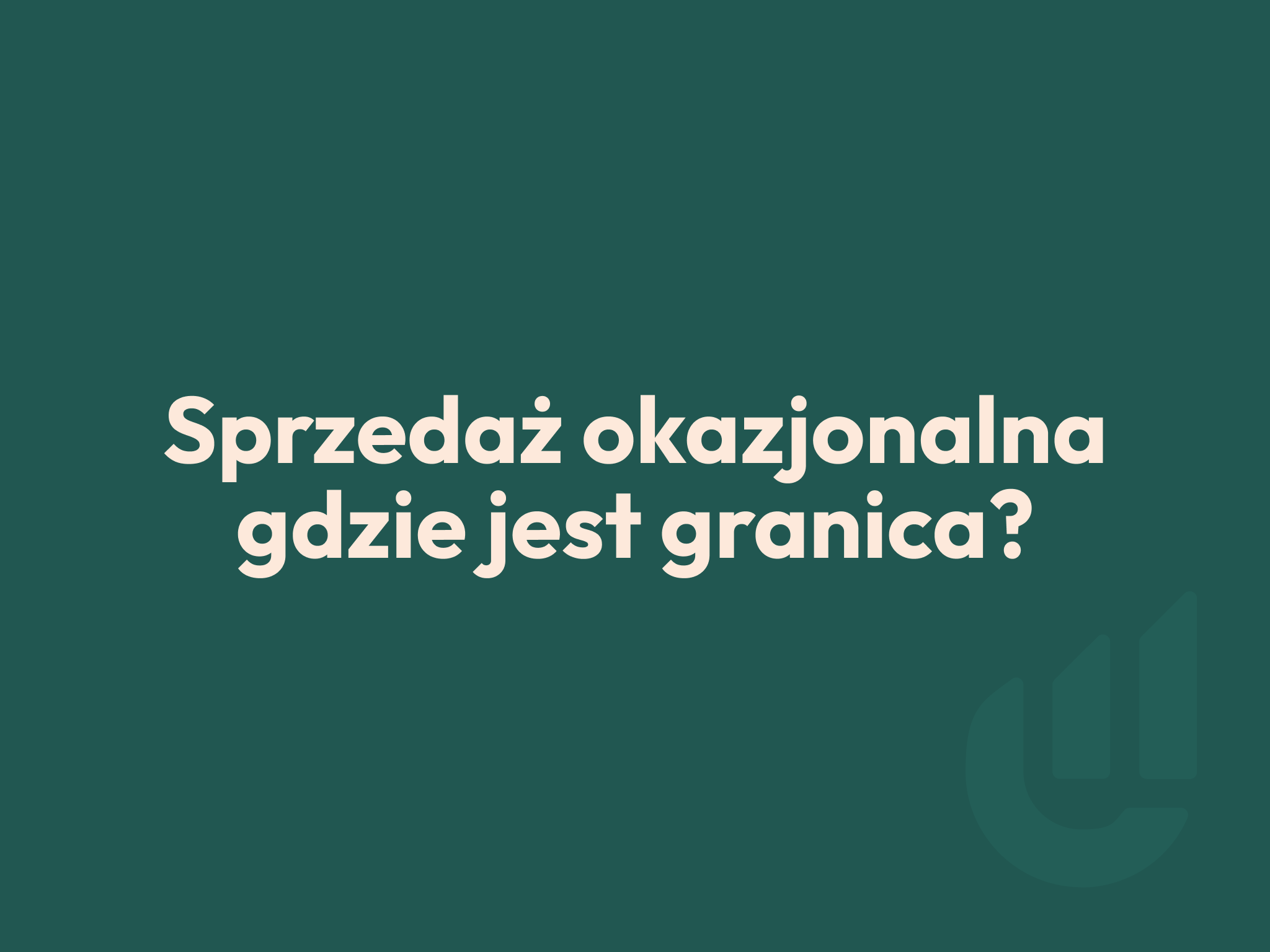 edk consulting sprzedaz okazjonalna