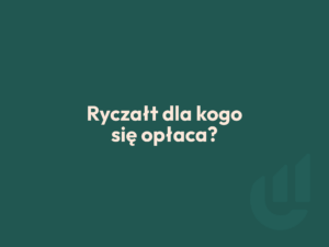 edk consulting ryczałt dla kogo sie oplaca
